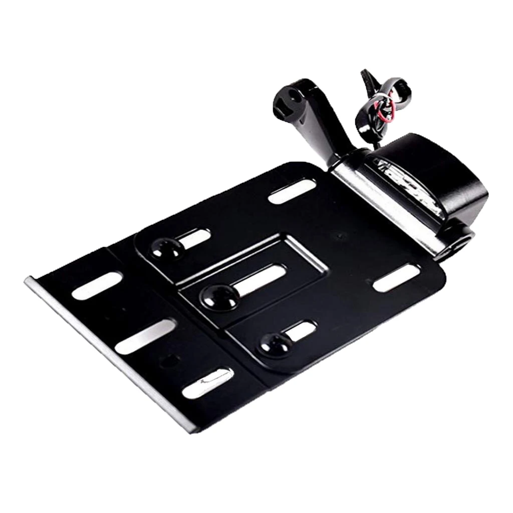 New Rear Tail Light License Plate Mount Bracket Heavy Duty Rear Number Plate Bracket Holder for Harley Sportster XL 883 1200 48 