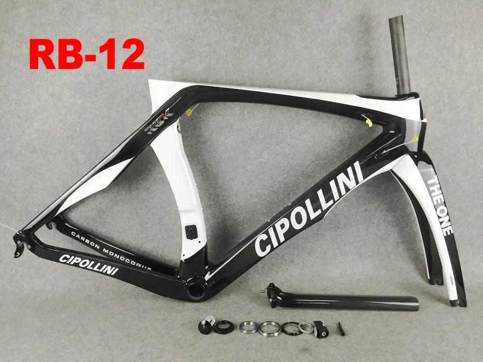 Карбоновая рама Cipollini RB1K THE ONE Shiny RB1000 T1100 карбоновая велосипедная Рама в комплекте