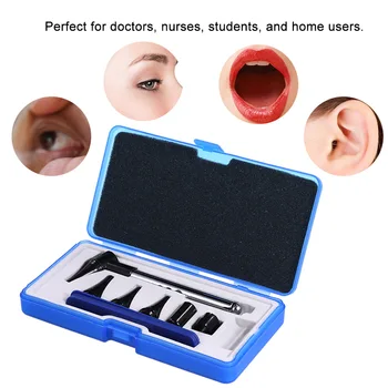 

Otoscope Ophthalmoscope Stomatoscop Set Ear care & Eye & Throat Health Care Medical Equipments Diagnostic Penlight Otoscope Kits