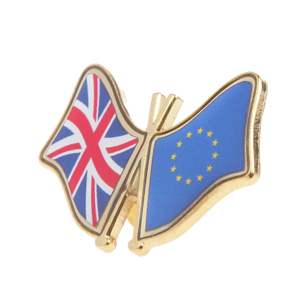 New Union Jack Metal Lapel Pin Badge Great Britain / United Kingdom Flag Badge Armband World Flag Badges Clothes Decoration Gift