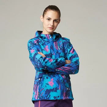 

New all-weather ladies camouflage casual jacket travel outdoor climbing ski jacket motorcycle racing suit Slim sunscreen shirt