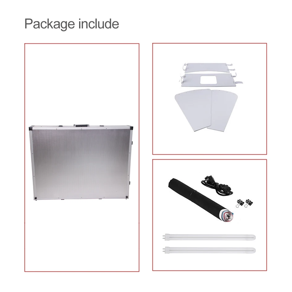  LED Day Light LED Build-in Portable Photo Lighting Case Foldable Mini Photo Studio Box Case For Pho