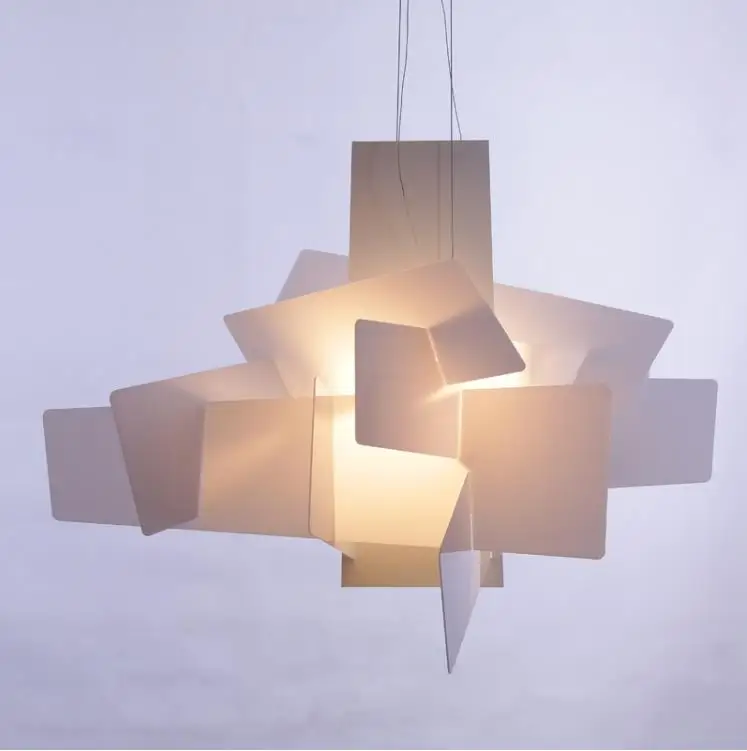 

Modern Foscarini Big Bang Stacking white pendant Chandelier Lighting Art DIY Pandant Lamp Ceiling Lightsfixture 90-260V Replica