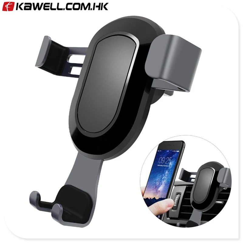 

Universal Gravity Car Phone Holder for iPhone 8 7 X Air Vent Mount 360 Degree Stand for Samsung S9 S8 Plus