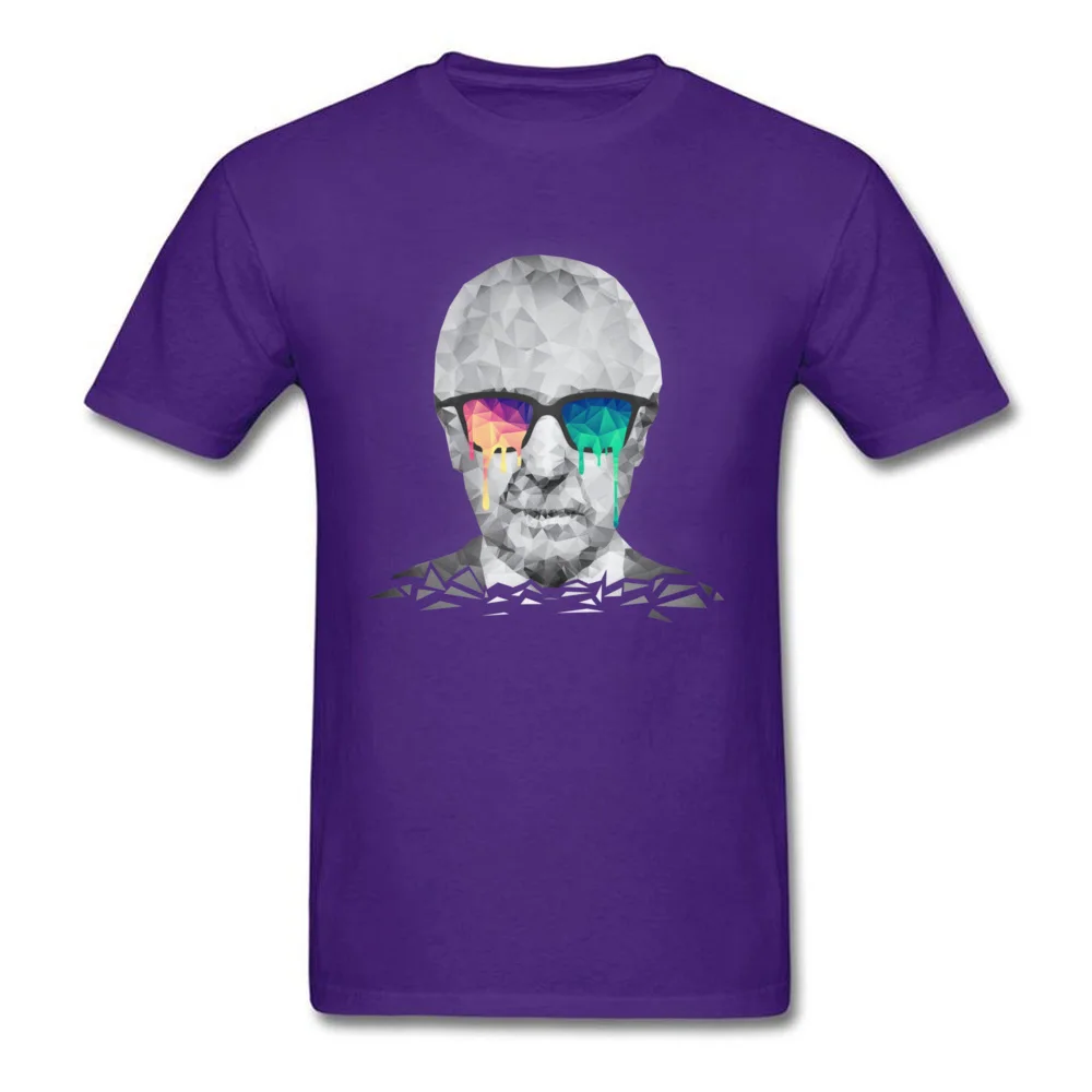 Albert Hofmann - Psychedelic Polygon Crystalised Portrait_purple