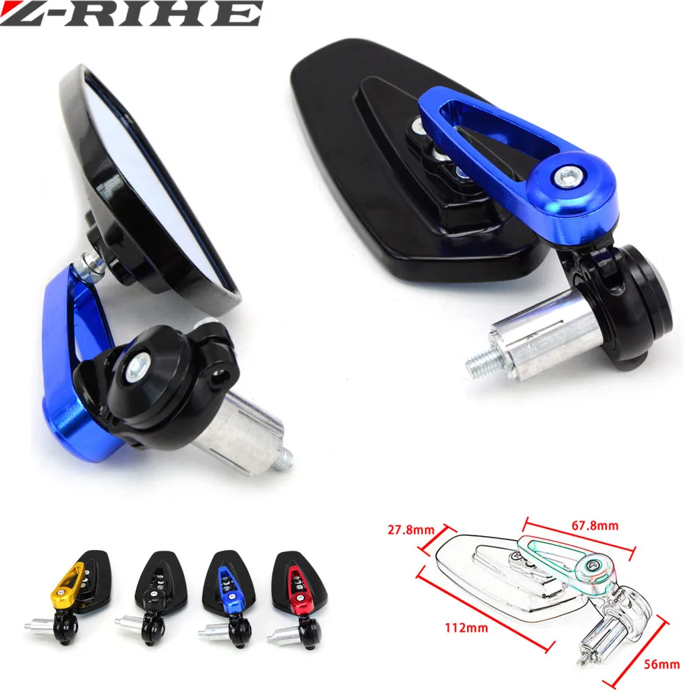 pcx list price honda End Handle Bar CNC Side rearview Motorcycle Universal