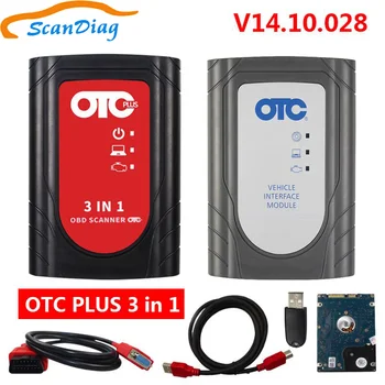 

Newest OTC Plus 3 in 1 GTS TIS3 OTC Scanner forToyoya IT3 V14.10.028 Global Techstream For Toyota OTC Plus forNissan Forvolvo