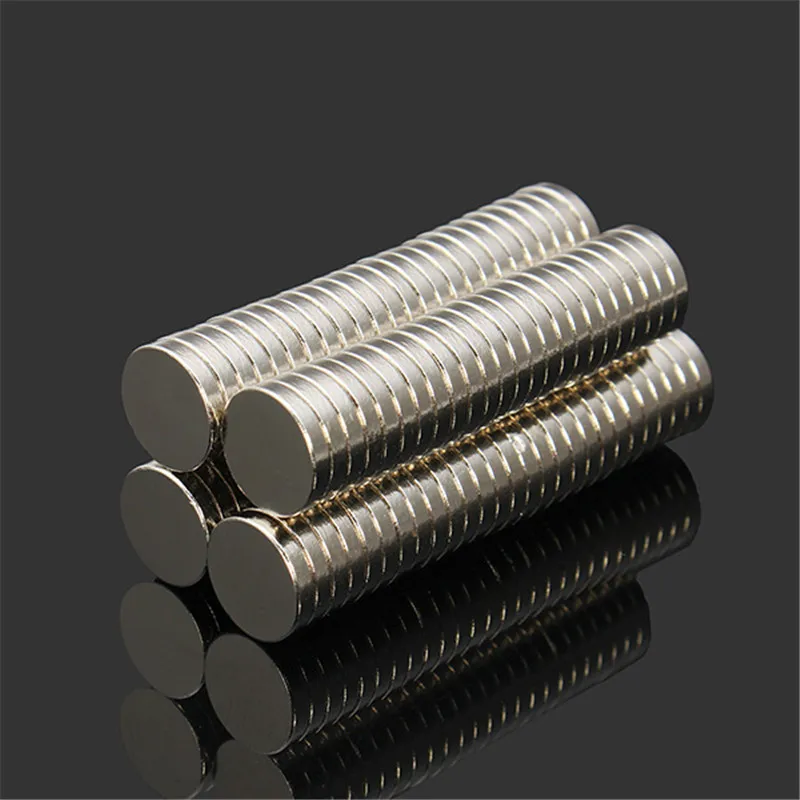 

SULEVE New 100pcs/set N52 10mm x 2mm NdFeB Super Strong Disc Magnet Powerful Small Round Rare Earth Neodymium Magnets