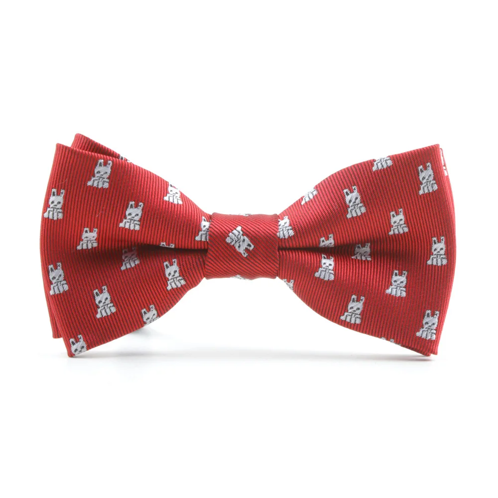 VEEKTIE/ стильный клетчатый Детский галстук-бабочка для маленьких детей, галстук-бабочка в классическую полоску для домашних животных, галстук-бабочка для собак, Enfant, синий, красный - Цвет: 220188