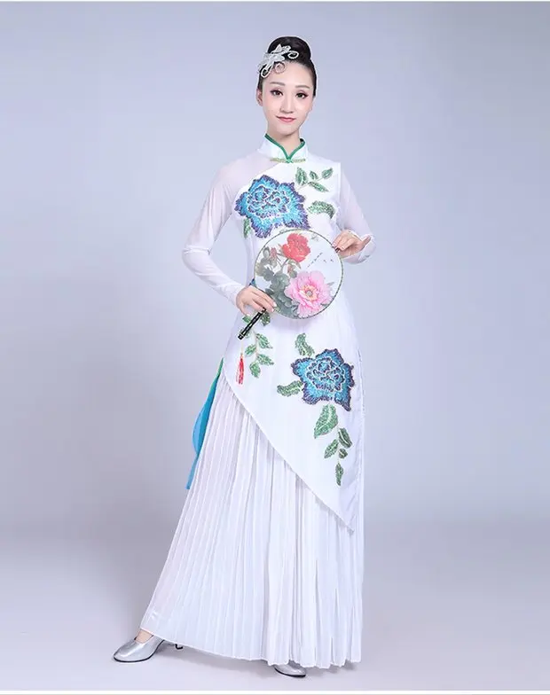 Hanfu Женский костюм для китайских танцев Танцы r костюм, китайский, традиционный древнекитайский карнавальный костюм hanfu платье этап наряд