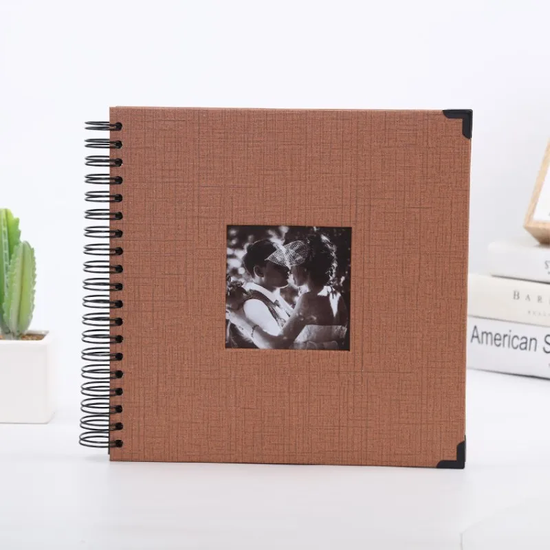 12 дюймовый Polaroid Фотоальбом Бумага текстуры окна ручной DIY уголок альбома