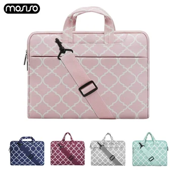 

MOSISO Laptop Bag 11 12 13.3 14 15 15.6 inch Laptop Handbag Shoulder Bags For MacBook Air Pro 13 15 Notebook Bag Sleeve Women Me