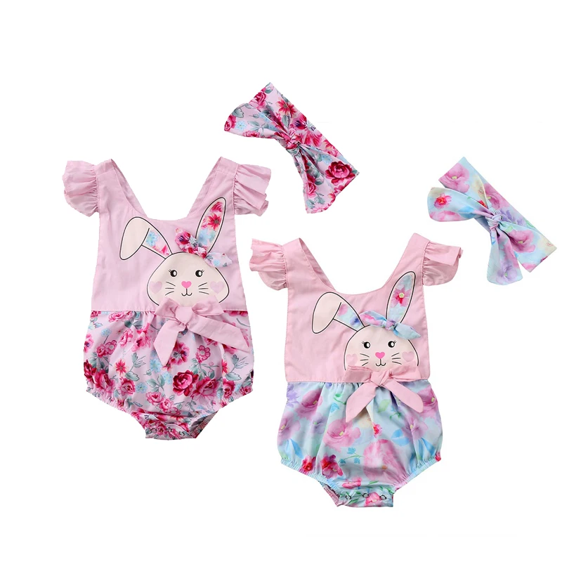 girls easter jumpsuit