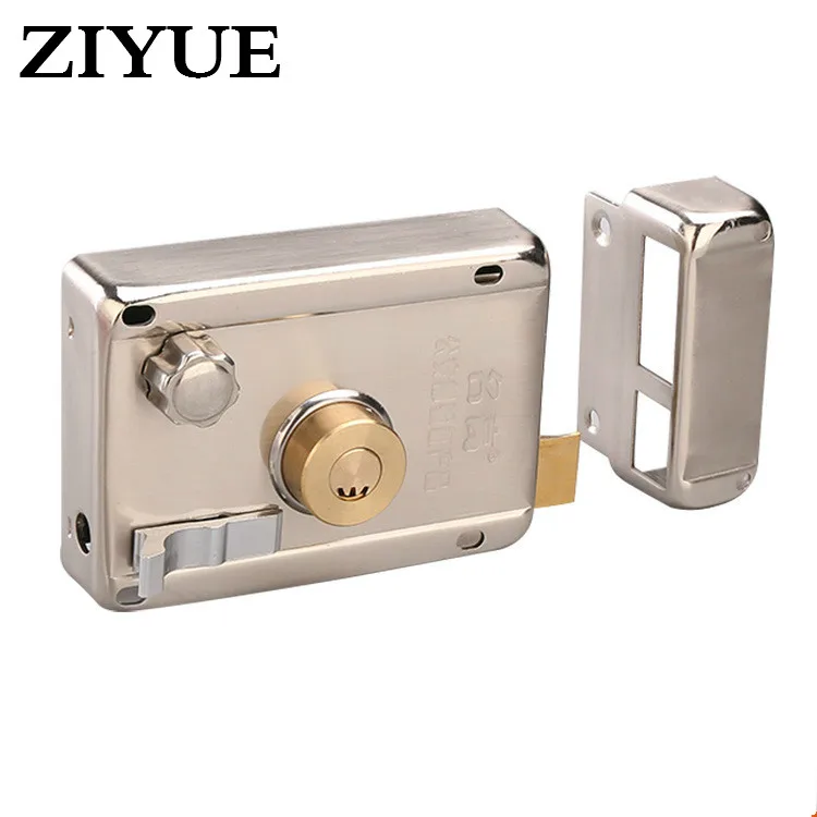 

Free Shipping Stainless Steel Turn Tongue Lock Crescent Lock Core Anti - Theft Door Lock Old - Fashioned Door Lock