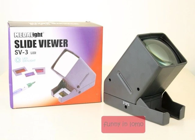 Kodak 35mm Photo Negative Scanner & Slide Viewer with 3X Magnification and  LED Light