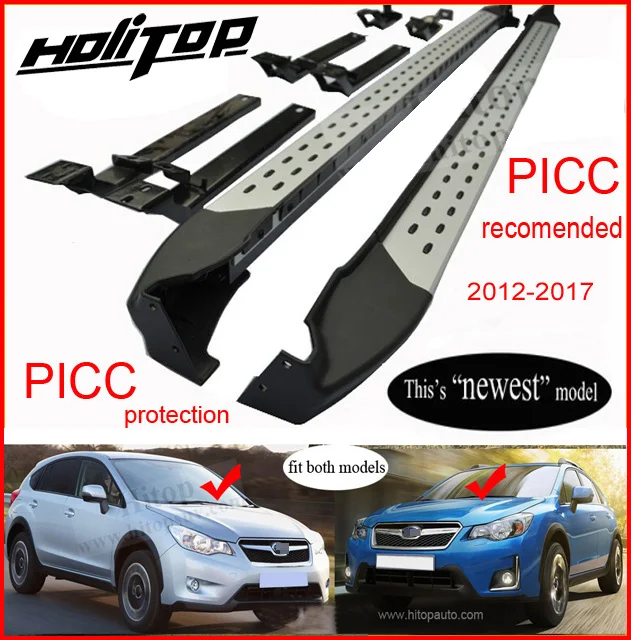 

running board nerf bar side step for Subaru XV old XV Crosstrek 2012-2017, "newest" model, PICC quality protection, recommended