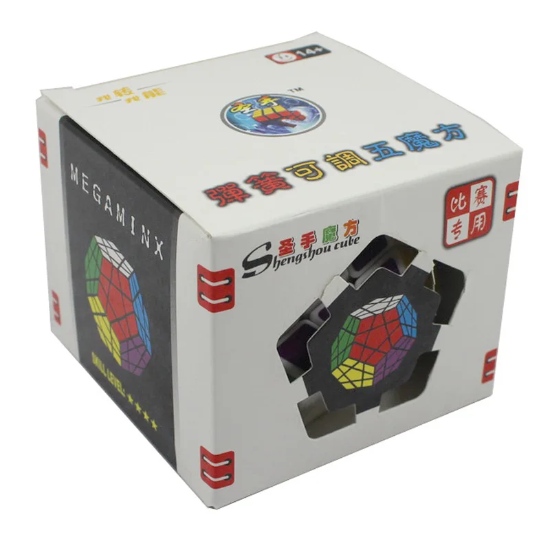 Shengshou 65 мм Пластик игра-головоломка Megaminx Скорость Magic Cube Развивающие Игрушечные лошадки для Для детей