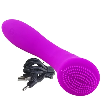 30 Speeds USB Rechargeable Power Vibrators, G Spot Clitoris Stimulate Electric Shock Sex Toys For Women Product 2