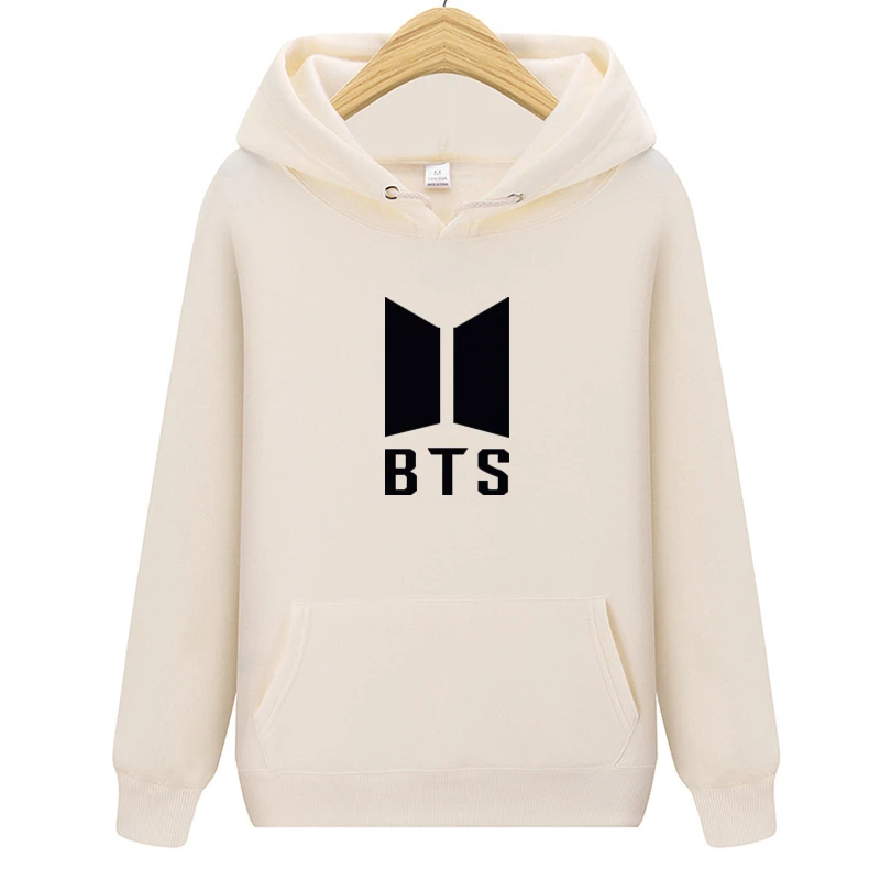 

Bulletproof Youth Team BTS Letter Print Hoodie Autumn Winter Fashion Men's Harajuku Hot Sports Sweatshirt Street Clothing HipHop