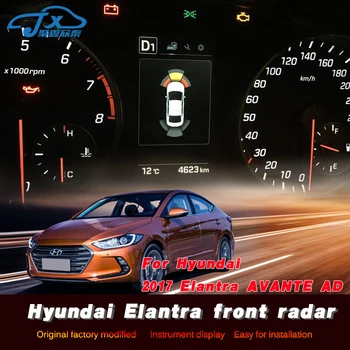 

The embedded probe in the front of radar electronic eye front - mounted radar is refitted for Elantra AD