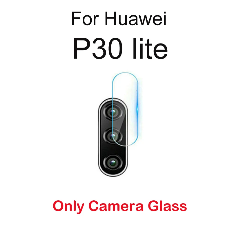 Для huawei p30 lite glass p30 Pro закаленное стекло для huawei p 30 light 30 lite p30lite p30pro Защитная пленка для камеры протектор экрана - Цвет: only camera glass