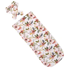 Для новорожденных девочек мальчиков цветочные из муслина для новорожденных пеленание ребенка мягкие Одеяла Parisarc банное полотенце