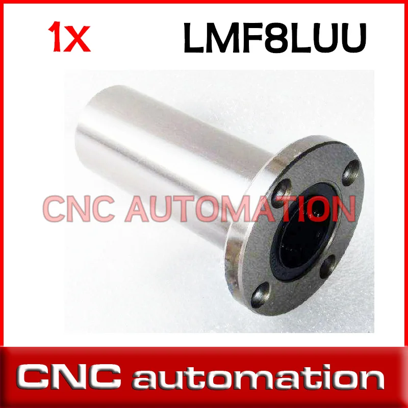 LMF8LUU длинный тип 8 мм фланцевый линейный подшипник CNC втулка|for cnc|bearing linearrails for cnc |