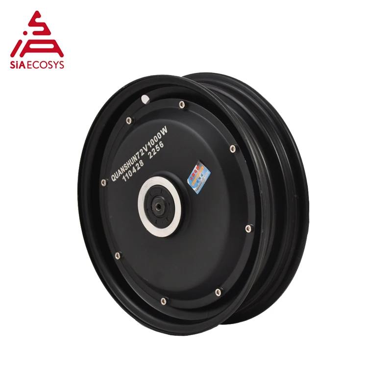 US $127.70 10inch 800W 205 30H V2 48V BLDC Electric Scooter single shaft hub motor