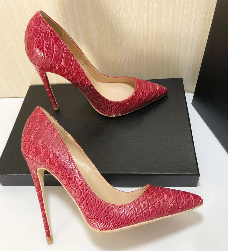 

Vinapobo Women Pumps Snake Print Shoes Woman Pointed Toe High Heels Shoes patry Wedding Bridal Wedding Shoes Sexy High Heels