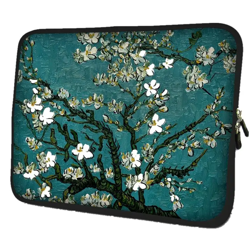 

Flowers Laptop Bag Computer Zipper Sleeve Case + Handle Notebook Case For 11.6 12 12.1 12.2 inch Notbook Tablet For Acer Asus #
