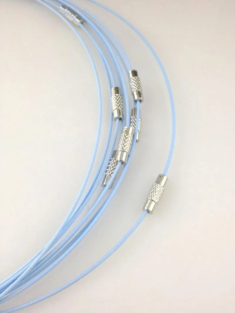 stainless cord necklace 0024