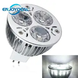 Супер яркий E27 GU10 MR16 Светодиодный светильник лампа 9 Вт теплый/холодный белый прожектор домашнее ламповое освещение 12 в 85-265 в 110 В/220 В