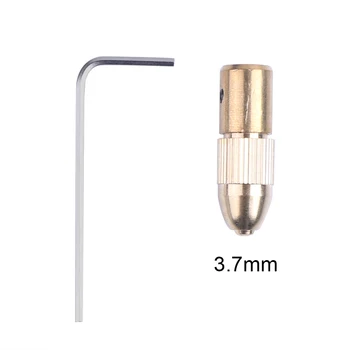 

1set 3.17mm Brass Electric Motor Shaft Mini Drill Chuck Fixture Clamp Micro Drill Bit Clamp Fixture Chuck For Woodworking