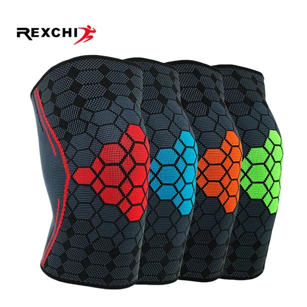 

REXCHI 1 PC Sports Knee Pad Basketball Volleyball Kneepad Support Football Knee Brace Safety Training Fitness Protective Gear