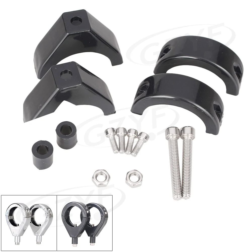 41mm Motorbike Turn Signal Light Lamp Indicator Fork Clamp Mount Bracket For Harley Motorcycle Spare Parts Accessories aftermarket