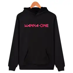 Wanna One толстовки KPOP сезон 2 повседневная одежда корейская Wanna One одежда для мужчин и женщин толстовки с капюшоном