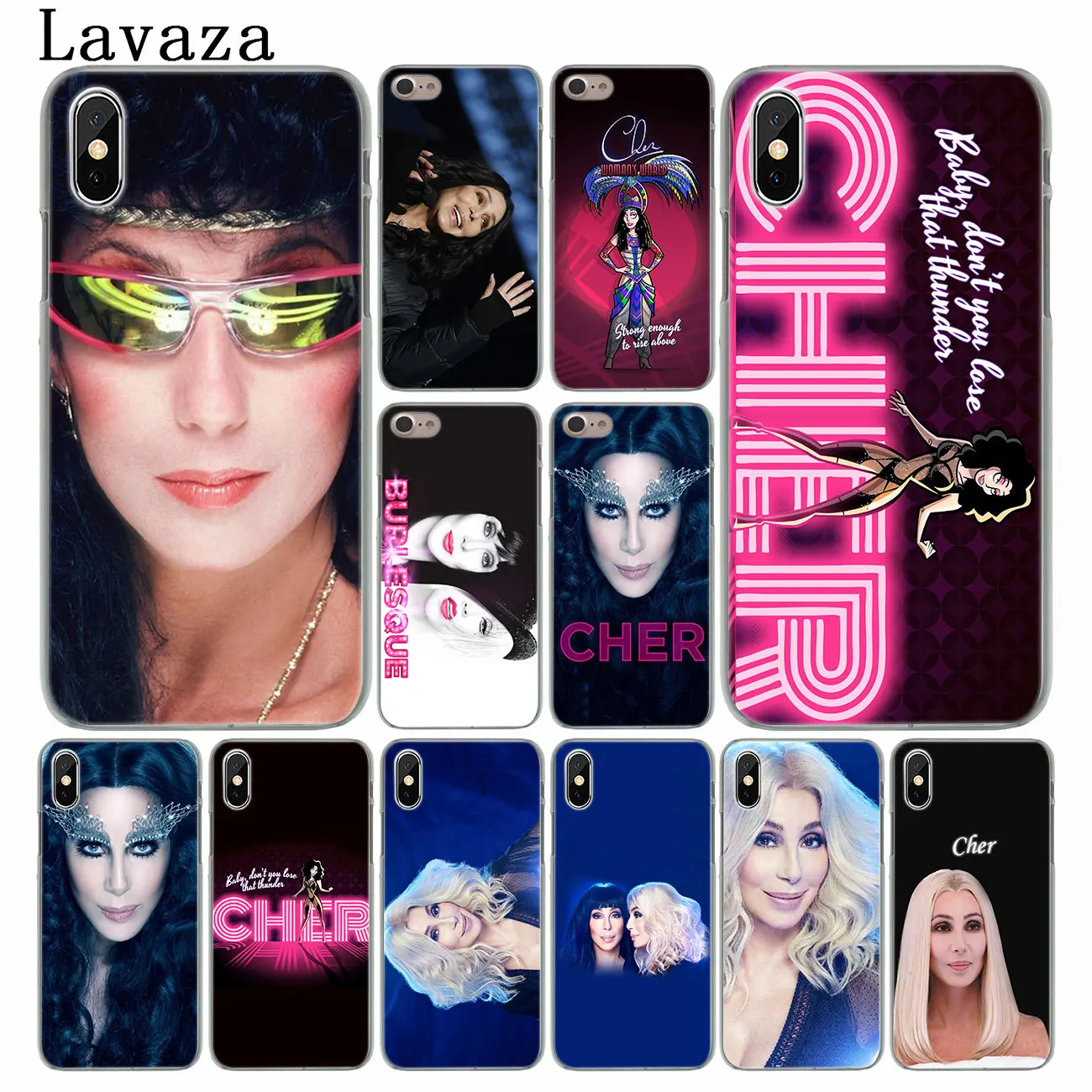 Твердый чехол для телефона Lavaza Cher iPhone XR XS X 11 Pro Max 10 7 8 6 6S 5 5S SE 4S 4 | Мобильные