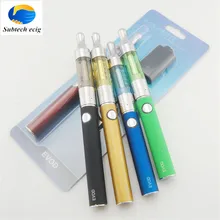Electronic Cigarette Evod T3d blister kit 650/900/1100mah battery with 2.4ml T3d atomizer e cigarette evod starter blister kit