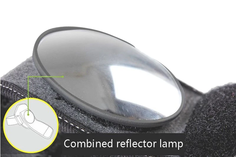 Bicycle Wristband Arm Adjustable Rear View Mirror Portable Cycling Convex Wide Range Back Sight Reflector Rearview MTB PA0086 (3)