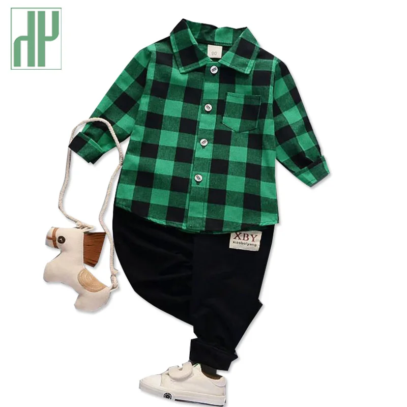 

Children clothing set plaid winter girls kids clothes Gentleman Suit Boys back to school outfits for girls two piece outfits
