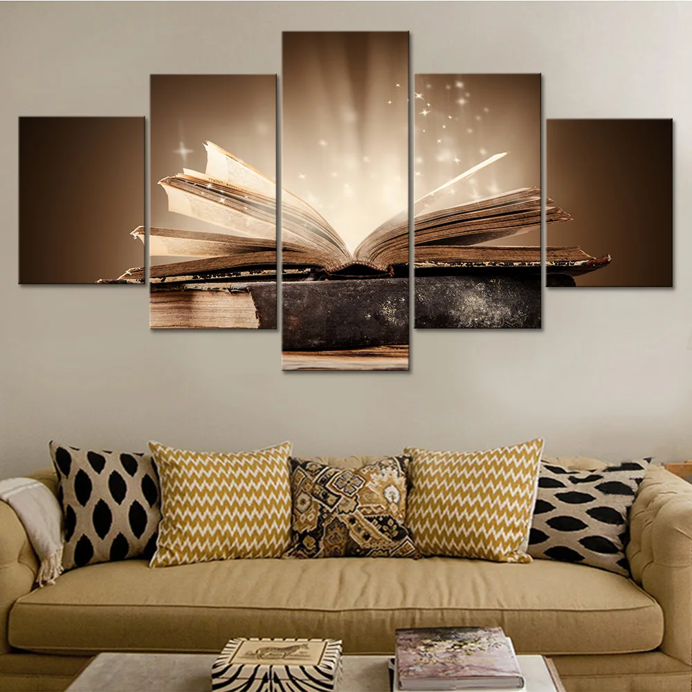 

HD Prints Poster Modular Pictures Canvas Framework Islamic Qur Paintings Wall Art Modern Decoration For Living Room Home Artwork