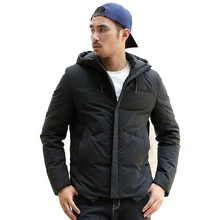 Мужские парки зимнее хлопковое пальто хлопковая куртка Брендовые куртки Мужская Верхняя одежда с капюшоном пальто