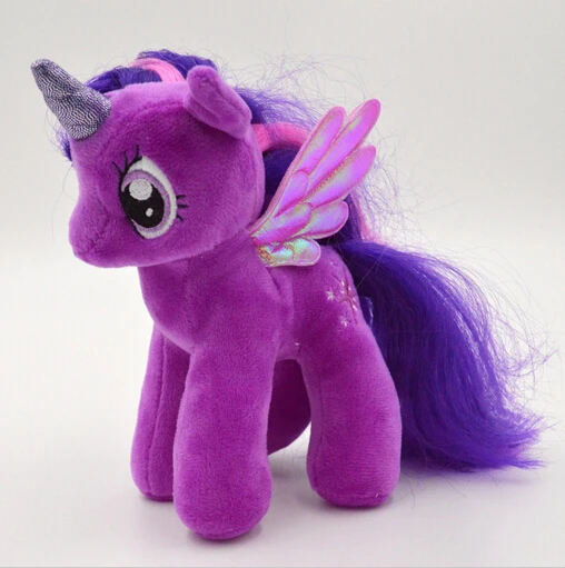 19 см cuteHorse плюшевые куклы для Пони единорог лошадь игрушки детей день рождения