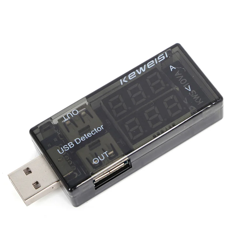 2018 USB Current Voltage Tester USB Voltmeter Ammeter Detector Double Row Shows SEP5_20