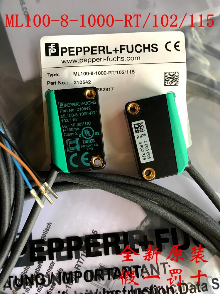

FREE SHIPPING ML100-8-1000-RT/102/115 Diffuse photoelectric switch sensor