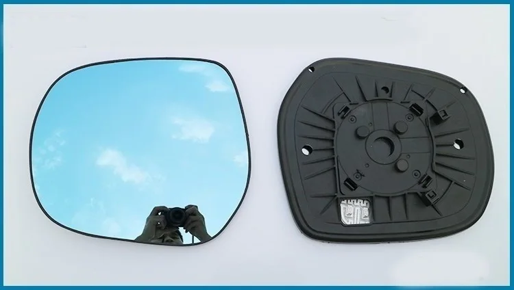 2 шт новая мощность с подогревом w/поворотник боковое зеркало заднего вида синие очки для Toyota Prado Land Cruiser