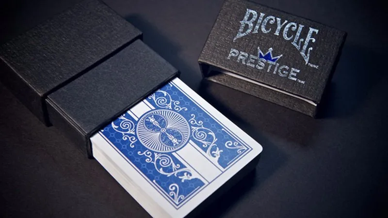 Велосипед покер Велосипед Престиж пластик красный и синий Dura Flex Волшебные игральные карты Коллекция подарков