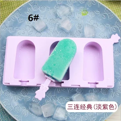 10 стиль DIY силиконовая форма для изготовления мороженого формы для мороженого Форма для мороженого держатель замороженного льда Форма с палочки для сладостей крышка кухонный инструмент
