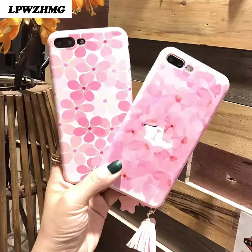 Newest Pink Plum Case For iPhone 6 6S 6 Plus 6S Plus 7 7 Plus Case With