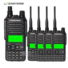 4pcs Zastone ZT-V3000 Walkie Talkie 10km High Power 8W UHF 400-470MHz 4000mAh Dual Antenna CB Ham Two Way Radio HF Transceiver